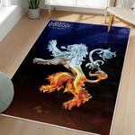 game of thrones house lannister area rug non slip movie carpet home decor gift for fans living room gotw231