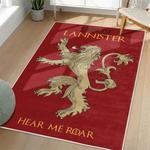 game of thrones house lannister area rug non slip movie carpet home decor gift for fans living room gotw40