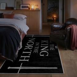 game of thrones house stark area rug non slip movie carpet home decor gift for fans bedroom gotw114