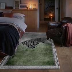 game of thrones house stark area rug non slip movie carpet home decor gift for fans bedroom gotw127