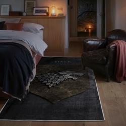 game of thrones house stark area rug non slip movie carpet home decor gift for fans bedroom gotw135