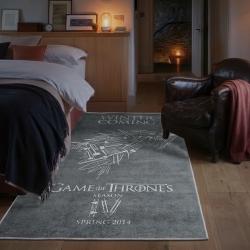 game of thrones house stark area rug non slip movie carpet home decor gift for fans bedroom gotw175
