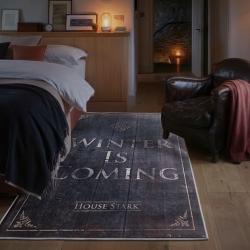 game of thrones house stark area rug non slip movie carpet home decor gift for fans bedroom gotw41