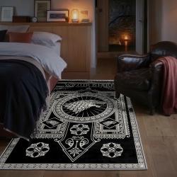 game of thrones house stark area rug non slip movie carpet home decor gift for fans bedroom gotw44