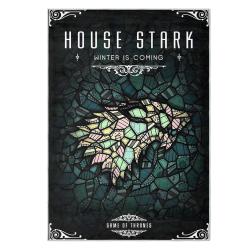 game of thrones house stark area rug non slip movie carpet home decor gift for fans gotw110