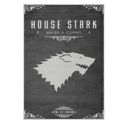 game of thrones house stark area rug non slip movie carpet home decor gift for fans gotw51