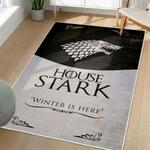 game of thrones house stark area rug non slip movie carpet home decor gift for fans living room gotw124