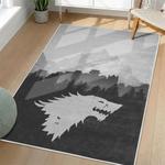 game of thrones house stark area rug non slip movie carpet home decor gift for fans living room gotw157