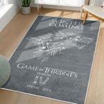 game of thrones house stark area rug non slip movie carpet home decor gift for fans living room gotw175
