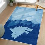 game of thrones house stark area rug non slip movie carpet home decor gift for fans living room gotw217