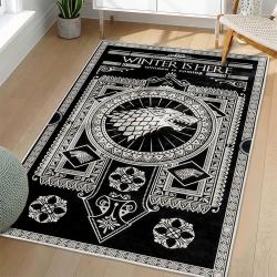 Game Of Thrones House Stark Area Rug Non-slip Movie Home Decor Gift For Fans GOTW44