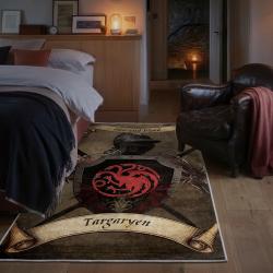 game of thrones house targaryen area rug non slip movie carpet home decor gift for fans bedroom gotw146