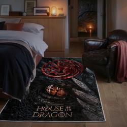 game of thrones house targaryen area rug non slip movie carpet home decor gift for fans bedroom gotw201