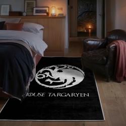 game of thrones house targaryen area rug non slip movie carpet home decor gift for fans bedroom gotw47