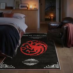 game of thrones house targaryen area rug non slip movie carpet home decor gift for fans bedroom gotw61