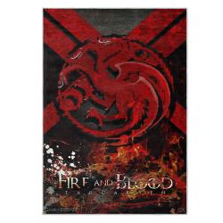 game of thrones house targaryen area rug non slip movie carpet home decor gift for fans gotw166