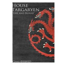 game of thrones house targaryen area rug non slip movie carpet home decor gift for fans gotw194