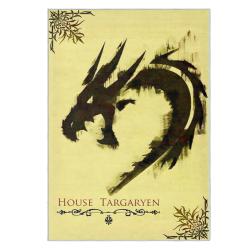game of thrones house targaryen area rug non slip movie carpet home decor gift for fans gotw219