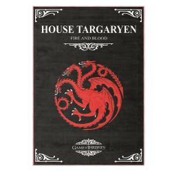 game of thrones house targaryen area rug non slip movie carpet home decor gift for fans gotw61