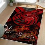 game of thrones house targaryen area rug non slip movie carpet home decor gift for fans living room gotw166