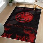 game of thrones house targaryen area rug non slip movie carpet home decor gift for fans living room gotw70