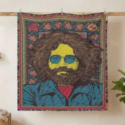 grateful dead quilt blanket metalhead rock bedding set gift idea for fans hanging gfd23