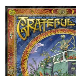 grateful dead quilt blanket metalhead rock bedding set gift idea for fans zoom gfd25