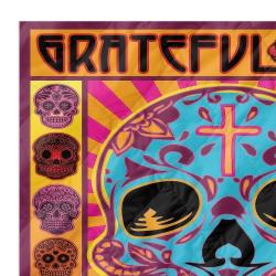 grateful dead quilt blanket metalhead rock bedding set gift idea for fans zoom gfd27