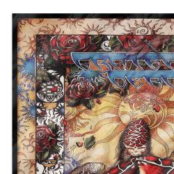 grateful dead quilt blanket metalhead rock bedding set gift idea for fans zoom gfd32