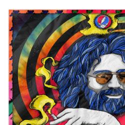 grateful dead quilt blanket metalhead rock bedding set gift idea for fans zoom gfd35