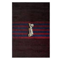 mlb atlanta braves area rug non slip baseball carpet home decor gift idea for fans ab110