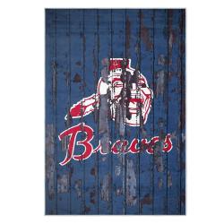 mlb atlanta braves area rug non slip baseball carpet home decor gift idea for fans ab112