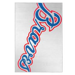 mlb atlanta braves area rug non slip baseball carpet home decor gift idea for fans ab122