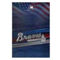 mlb atlanta braves area rug non slip baseball carpet home decor gift idea for fans ab143