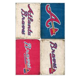 mlb atlanta braves area rug non slip baseball carpet home decor gift idea for fans ab149