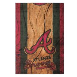 mlb atlanta braves area rug non slip baseball carpet home decor gift idea for fans ab151