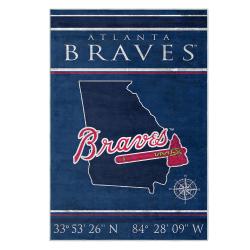 mlb atlanta braves area rug non slip baseball carpet home decor gift idea for fans ab154