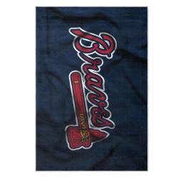 mlb atlanta braves area rug non slip baseball carpet home decor gift idea for fans ab163