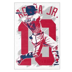 mlb atlanta braves area rug non slip baseball carpet home decor gift idea for fans ab188