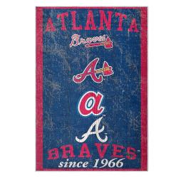 mlb atlanta braves area rug non slip baseball carpet home decor gift idea for fans ab189