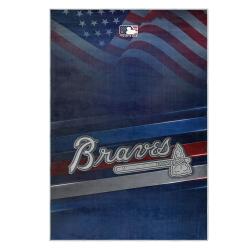 mlb atlanta braves area rug non slip baseball carpet home decor gift idea for fans ab194
