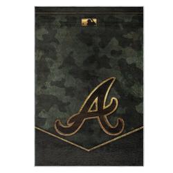 mlb atlanta braves area rug non slip baseball carpet home decor gift idea for fans ab28