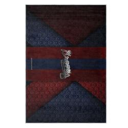 mlb atlanta braves area rug non slip baseball carpet home decor gift idea for fans ab30