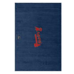 mlb atlanta braves area rug non slip baseball carpet home decor gift idea for fans ab42