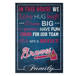 mlb atlanta braves area rug non slip baseball carpet home decor gift idea for fans ab43
