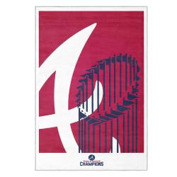 mlb atlanta braves area rug non slip baseball carpet home decor gift idea for fans ab50