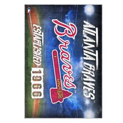 mlb atlanta braves area rug non slip baseball carpet home decor gift idea for fans ab52