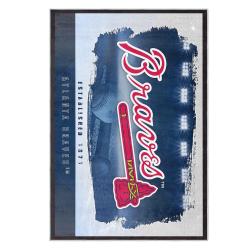 mlb atlanta braves area rug non slip baseball carpet home decor gift idea for fans ab6