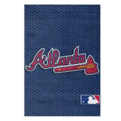 mlb atlanta braves area rug non slip baseball carpet home decor gift idea for fans ab63