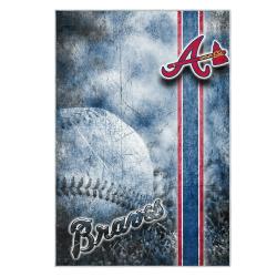 mlb atlanta braves area rug non slip baseball carpet home decor gift idea for fans ab68